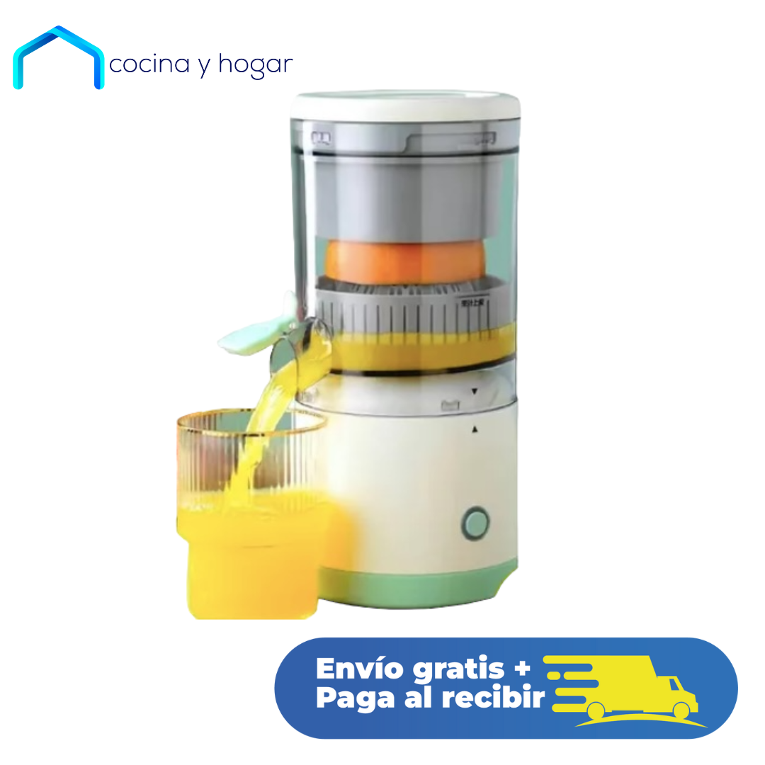 Exprimidor De Naranja Recargable Portatil