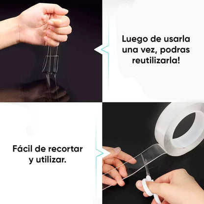 Cinta Doble Faz Extra Fuerte ( 5 metros - 3 metros)