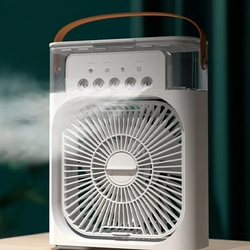 IceBreeze: Ventilador Portátil con Enfriamiento por Agua