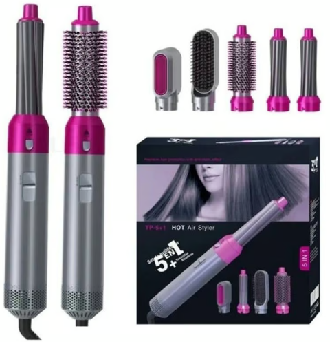 VoluMax Pro Cepillo 5 en 1 - SECADOR/RIZADOR/CEPILLO