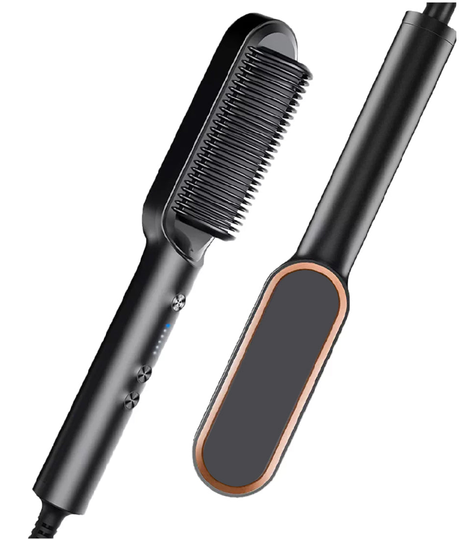 IonicPro Styler: El Cepillo 2 en 1 para Alisar y Rizar + Depilador Corporal Cristal (GRATIS)