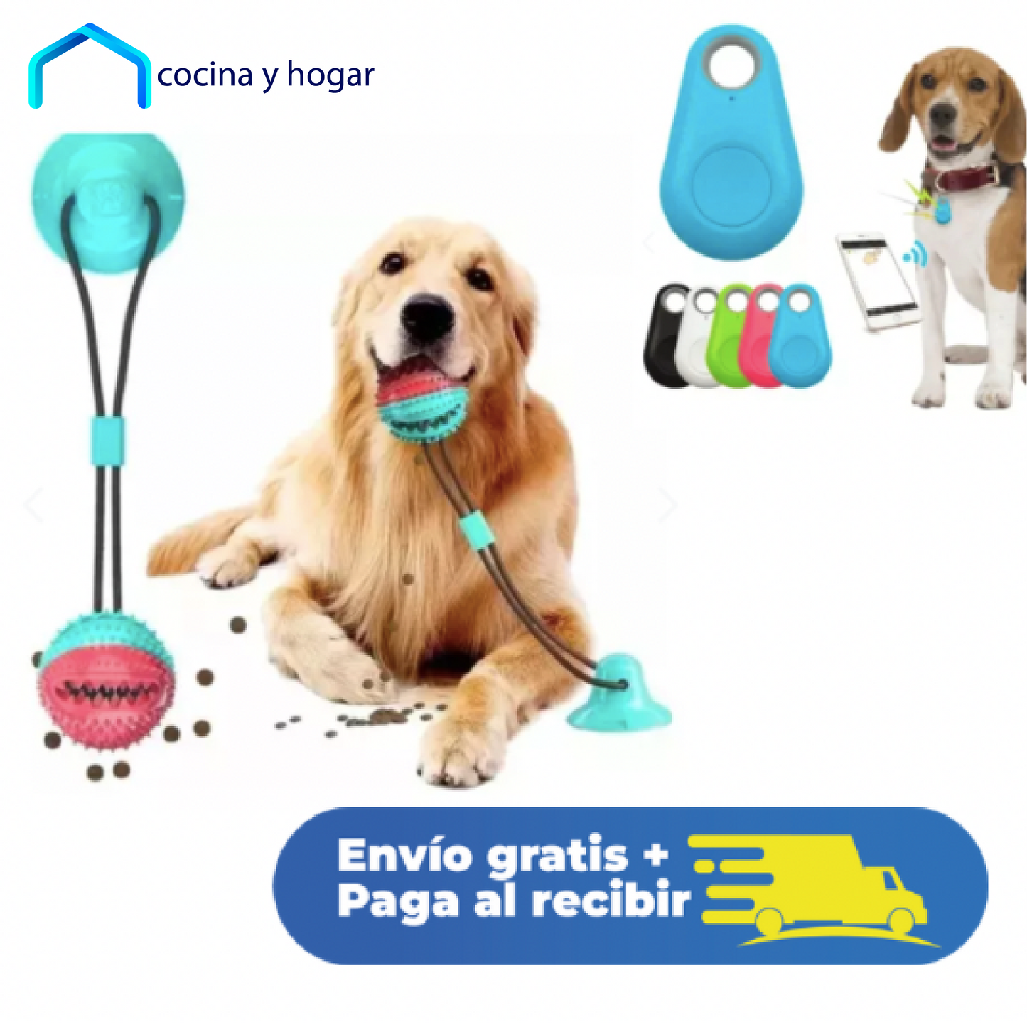 Combo Pelota Canplay + GPS: Diversión y Seguridad para tu Perro