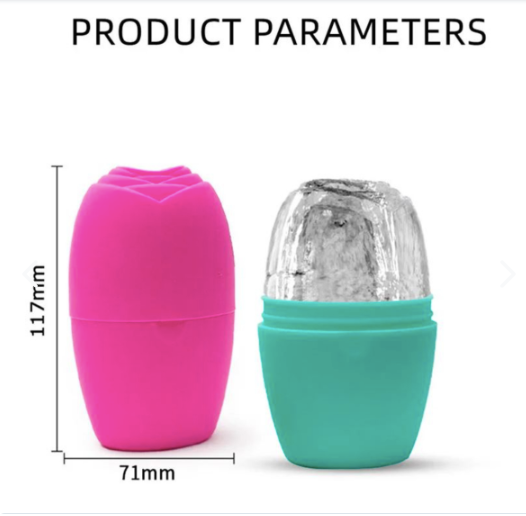 IceGlow: Masajeador Facial Hielo en Silicona