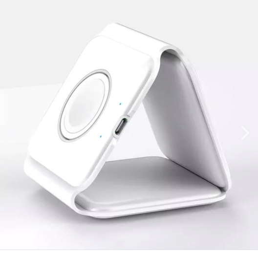 Cargador Inalámbrico Plegable 3 en 1