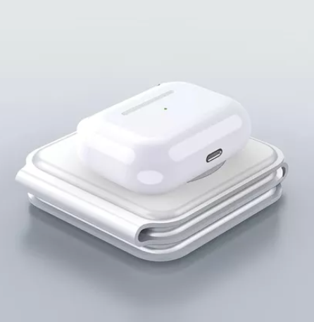 Cargador Inalámbrico Plegable 3 en 1