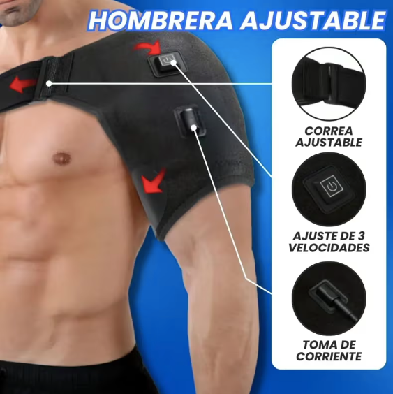 Hombrera Térmica Ajustable con Calor Terapéutico