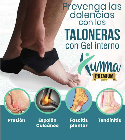 TalónFlex®: Protección y alivio para tu talón todo el día