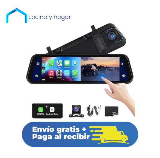 Retrovisor Full Hd Cámara