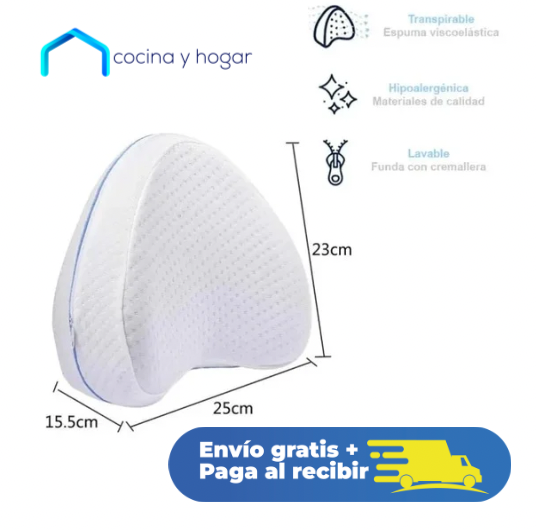 Almohada Ergoflex para piernas y rodillas