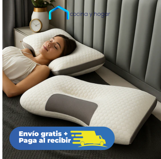 Almohada 3D para un sueño sin dolor cervical
