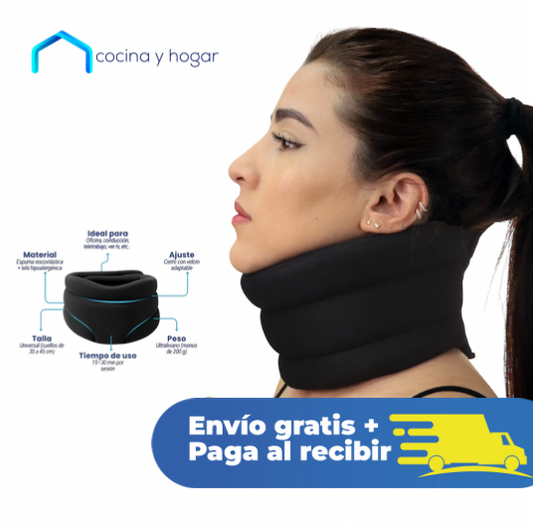 Soporte cervical ergonómico- Apnea del Sueño