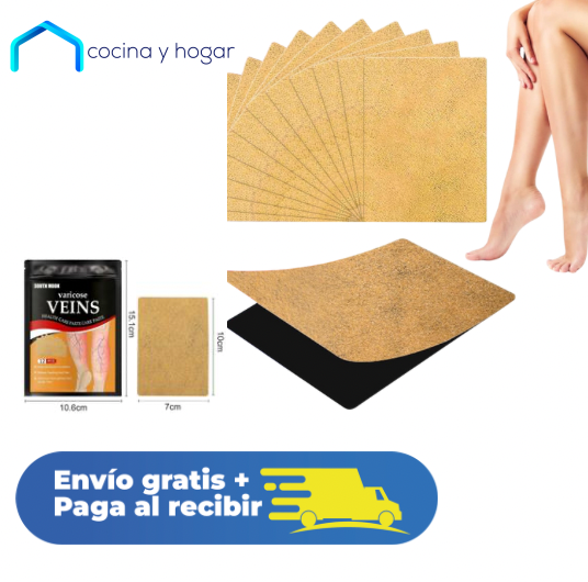 Parche Piernas varices (Paquete por 12)