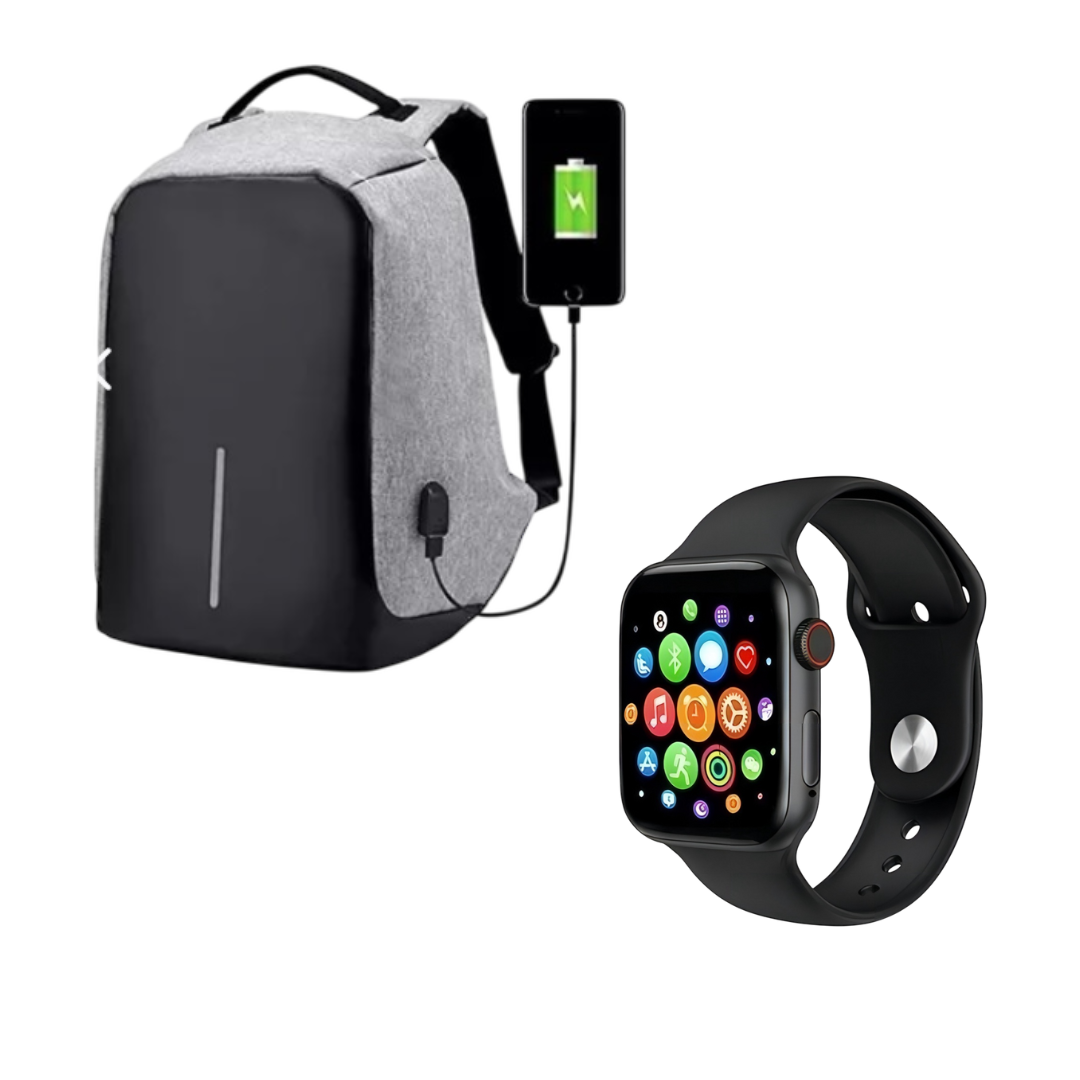Combo Smart Seguro (Maletin antirrobo+ Smartwatch)