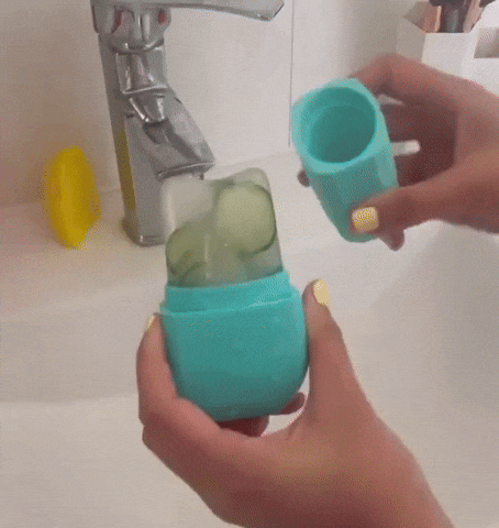 IceGlow: Masajeador Facial Hielo en Silicona