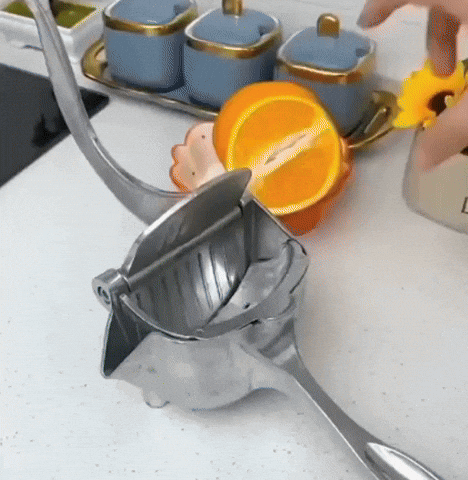 Exprimidor de fruta manual