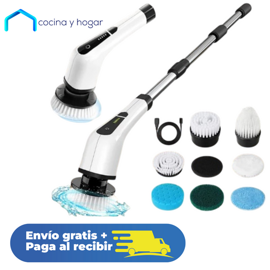 Cepillo De Limpieza Eléctrico 9 En 1