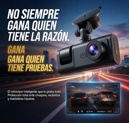 Cámara Inteligente 360° para Vehículo.