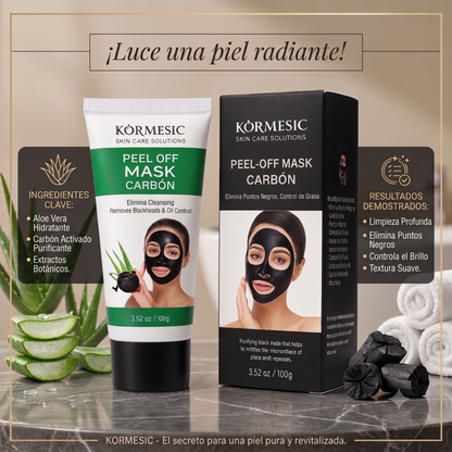 CarbonPure™ | Mascarilla Negra Purificante