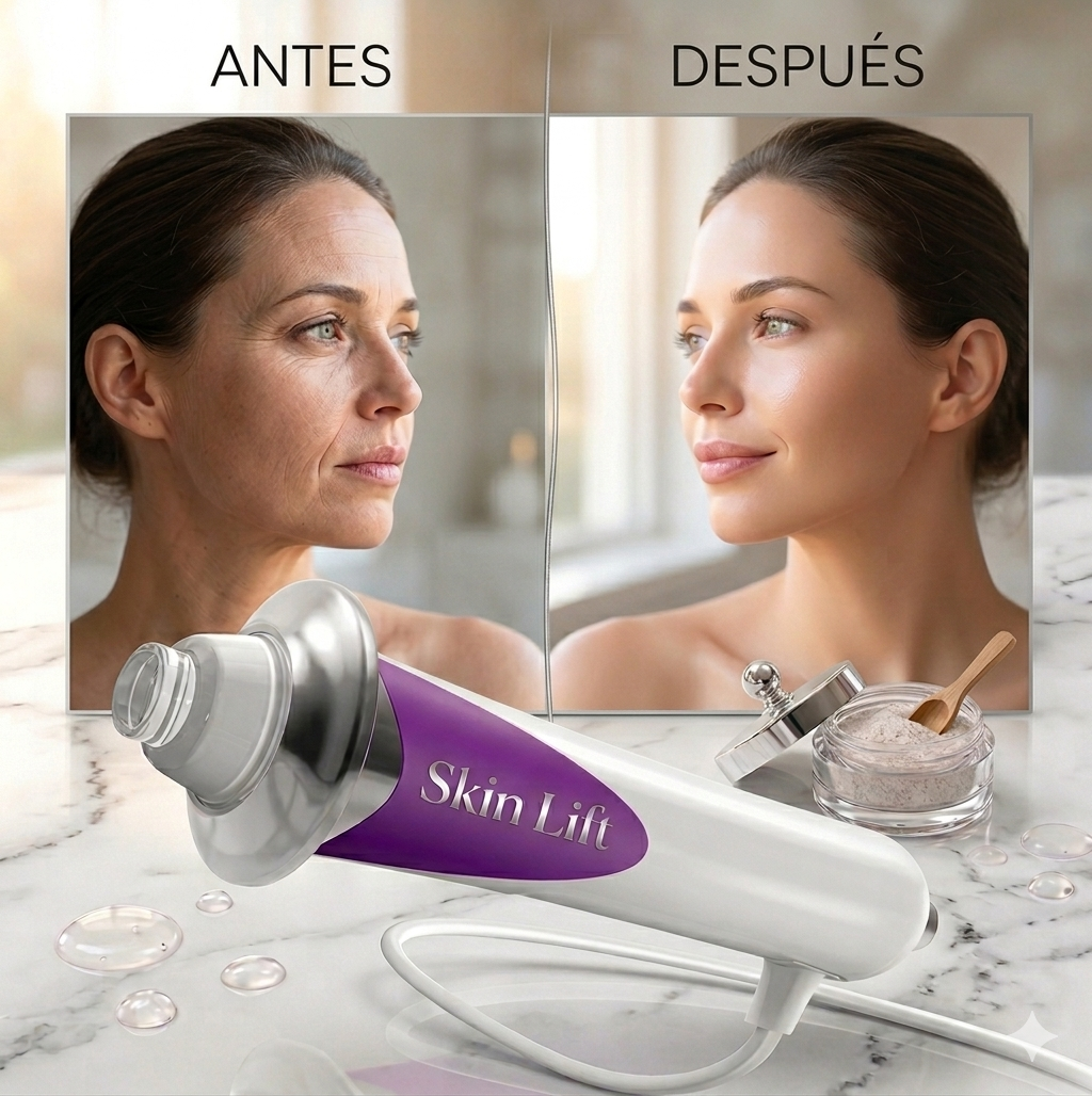 SkinLift™ Dermawand – Tonificador Facial de Microcorriente