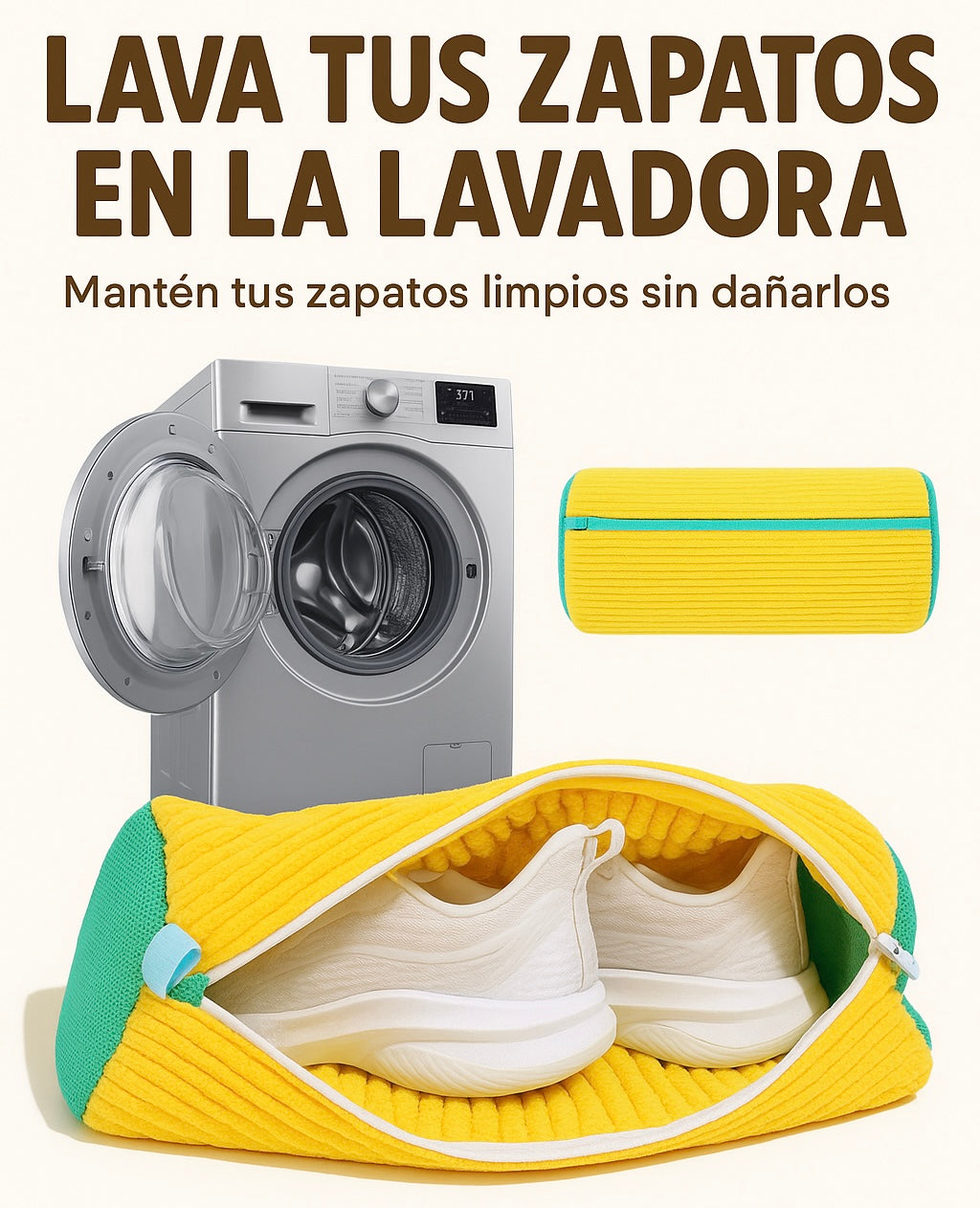 Funda para Lavar Zapatos | Lava sin Dañarlos