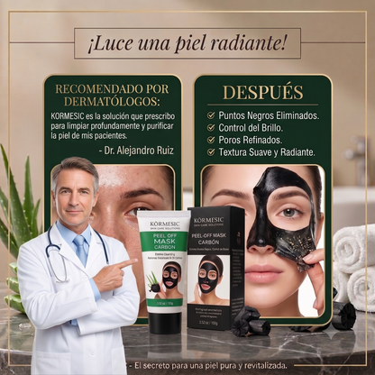 CarbonPure™ | Mascarilla Negra Purificante