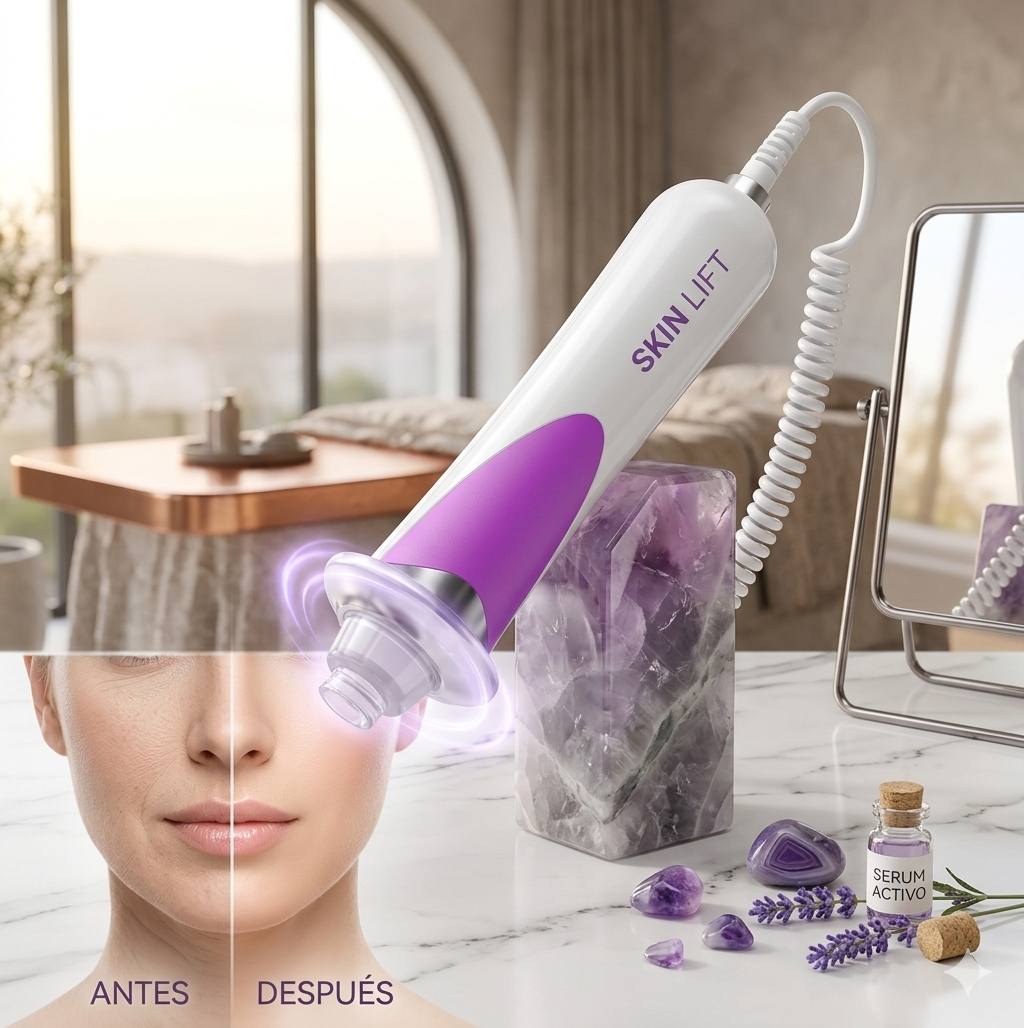 SkinLift™ Dermawand – Tonificador Facial de Microcorriente