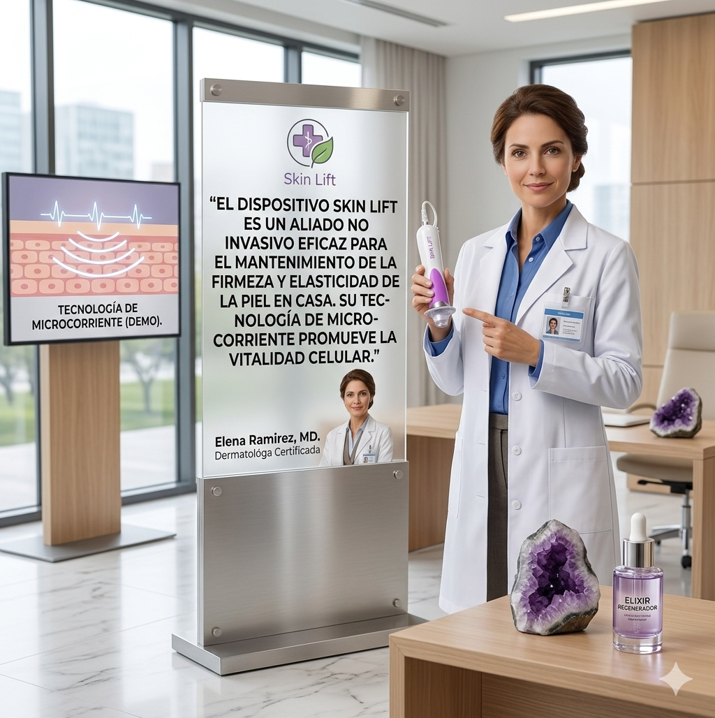 SkinLift™ Dermawand – Tonificador Facial de Microcorriente