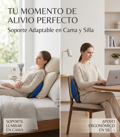 OrthoBurtel™ – Soporte ergonómico para aliviar tu zona lumbar