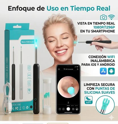 OídoPro – Limpieza Precisa en Tiempo Real