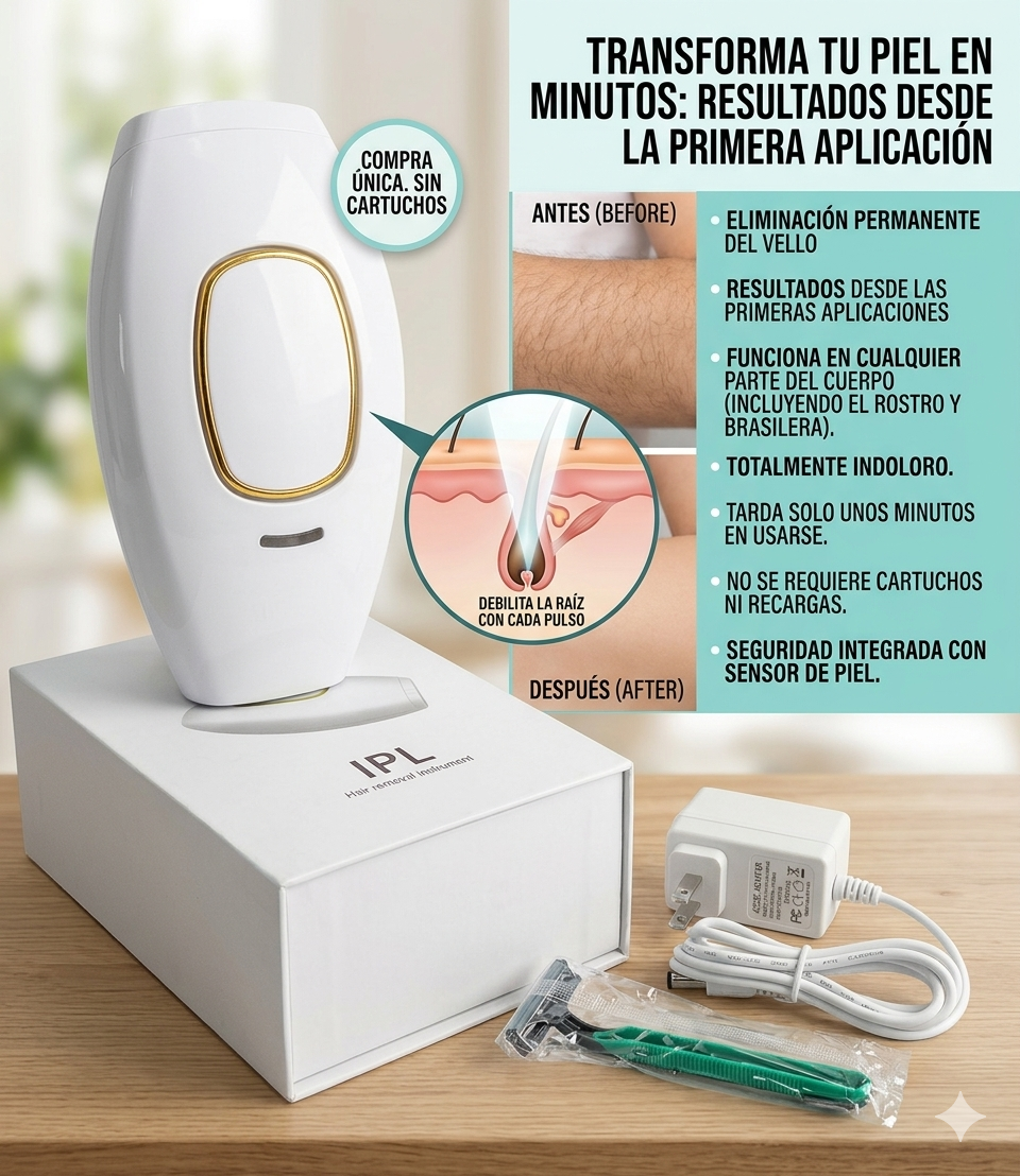 LumiSkin – Depilación Inteligente
