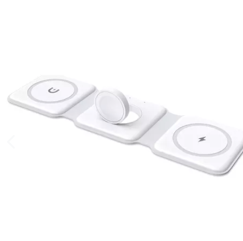 Cargador Inalámbrico Plegable 3 en 1