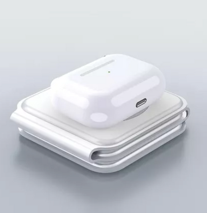 Cargador Inalámbrico Plegable 3 en 1