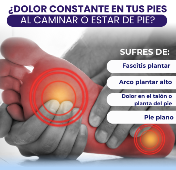 OrthoPies – Soporte Ortopédico para Fascitis Plantar (1 PAR)