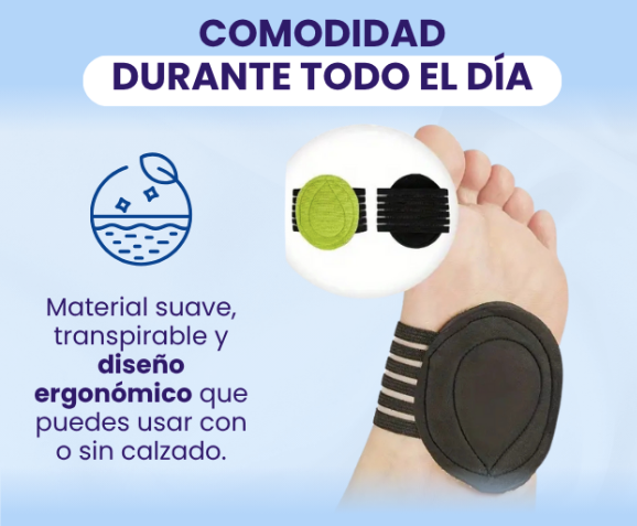 OrthoPies – Soporte Ortopédico para Fascitis Plantar (1 PAR)