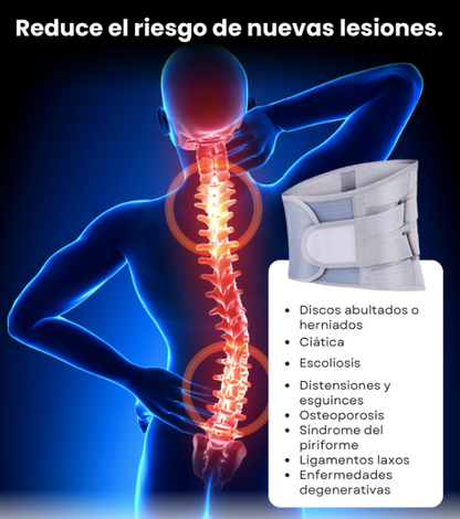 Faja Cinturon Lumbar