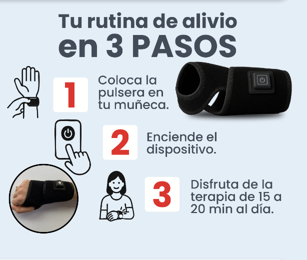 ThermoFlex Muñequera Térmica – Alivio y confort inmediato