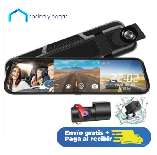 Retrovisor Full Hd Cámara