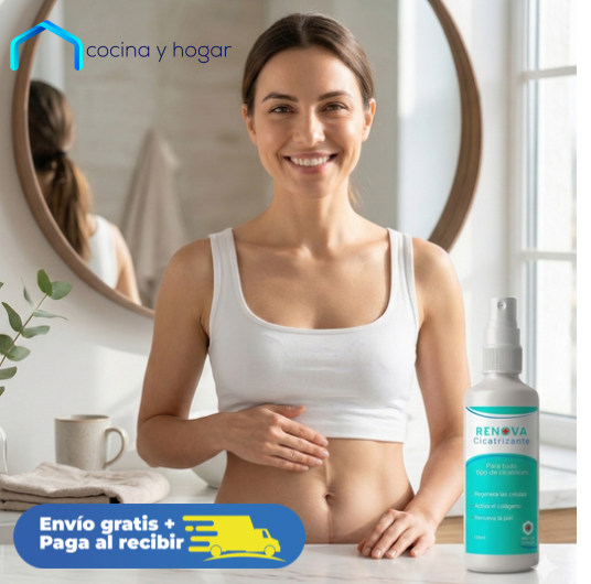 RenovaDerm Spray – Cicatriza Rápido y Natural