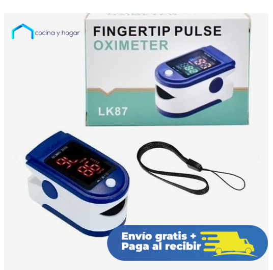 OxiCare Pro – Oxímetro Digital de Dedo