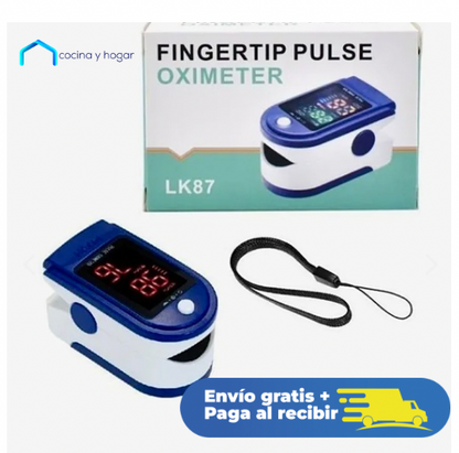 OxiCare Pro – Oxímetro Digital de Dedo