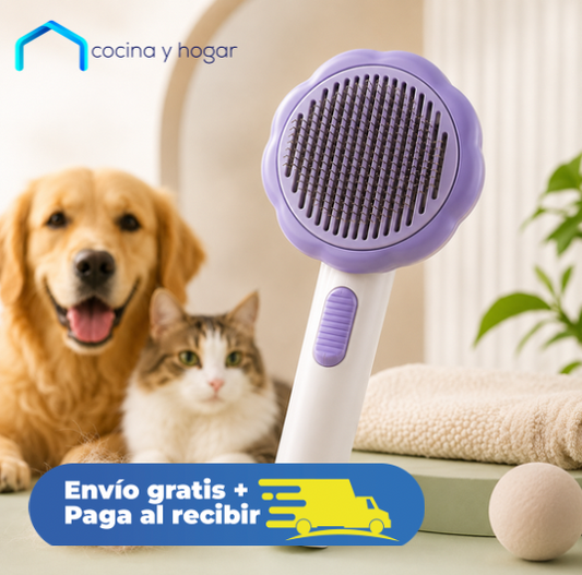 PeluClean™ El Cepillo que Elimina el Pelo Suelto en Segundos