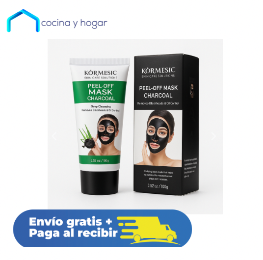 CarbonPure™ | Mascarilla Negra Purificante