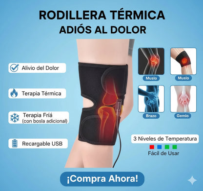 Rodillera Térmica – Alivio y confort instantáneo