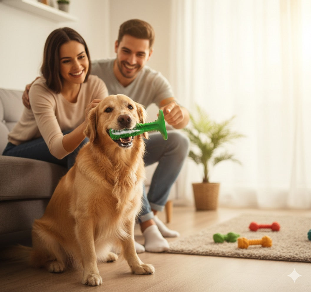 Juguete quita sarro para perros