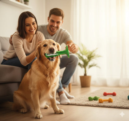 Juguete quita sarro para perros