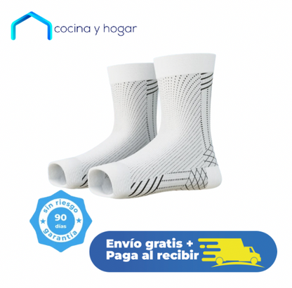 Medias De Compresión - Alivio Instantáneo De Pies Hinchados Y Adoloridos