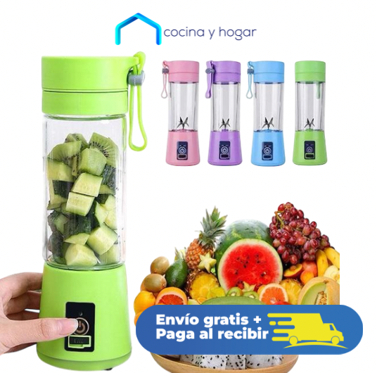 Licuadora Portatil Recargable