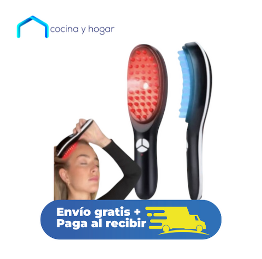 BrillaTé® – Cepillo de Masaje Capilar 4 en 1