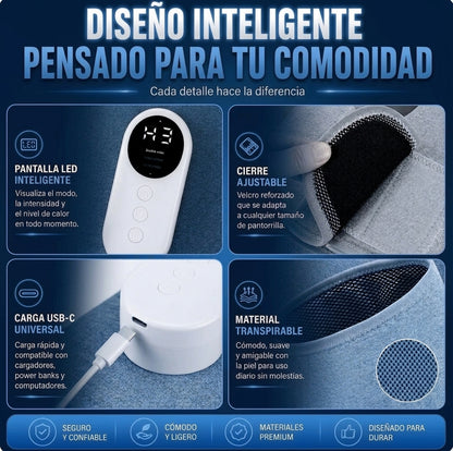 DescansaLeg™ – Masajeador Térmico