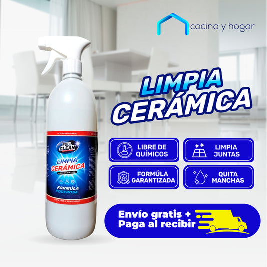 Limpia cerámica - Restaurador de Cerámica Ecológico y Potente